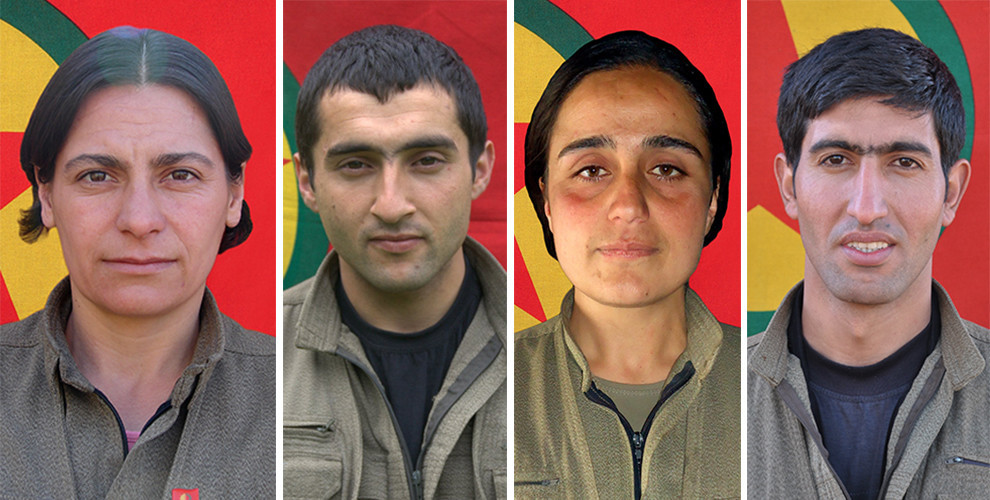 HPG’ê nasnameya 5 şehîdan eşkere kir