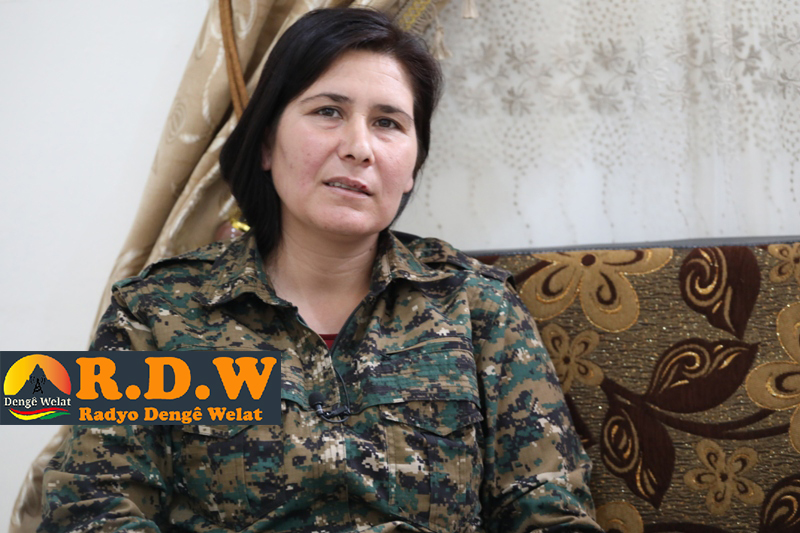 Zinarîn Kobanê: Em mafê xwe yê xweparastina rewa bi kar tînin