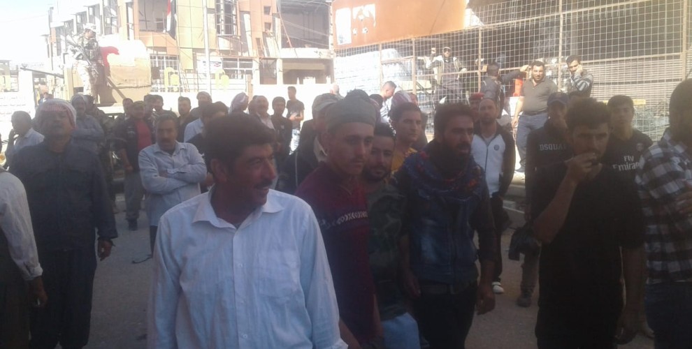 Çalakiya gelê Şengalê ya li dijî qeymeqamê PDK’ê didome