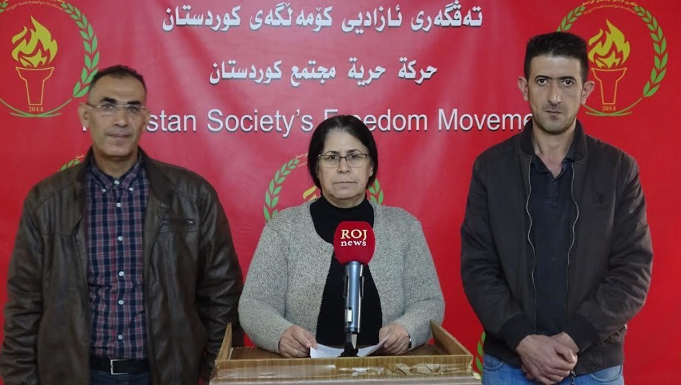 Tevgera Azadî: Biryara Amerîka xizmeta DAIŞ’ê dike