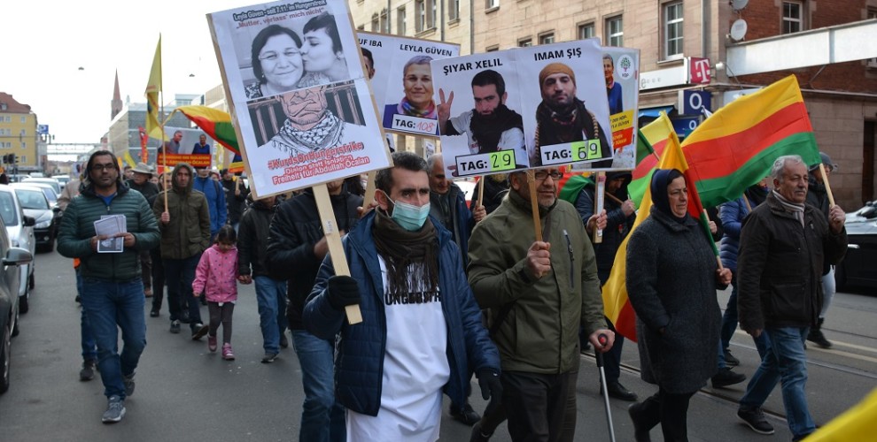 Çalakiyên ji bo xwedîderketina li grevên birçîbûnê didomin
