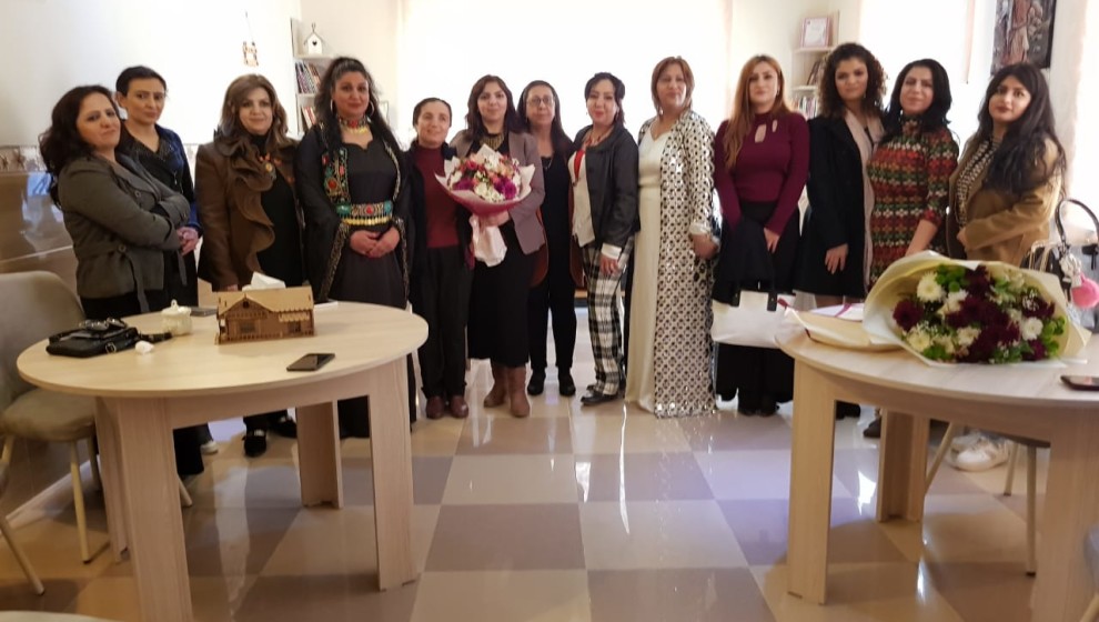 Hunermend û Jinên Silêmanî serdana Kompanyaya Gizîngî Berbeyanî kirin