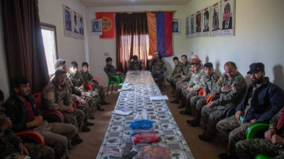 Ermeniyên li Bakur-Rojhilatê Sûriyeyê tabûra xwe ava kirin