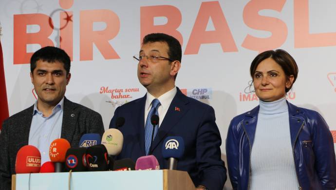 Îmamoglu: Me Stenbol qezenç kir ser xêrê be