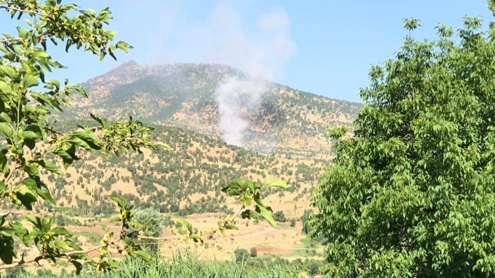 Balefirên şer ên Tirkiyeyê bombe bi ser Bradostê barandin