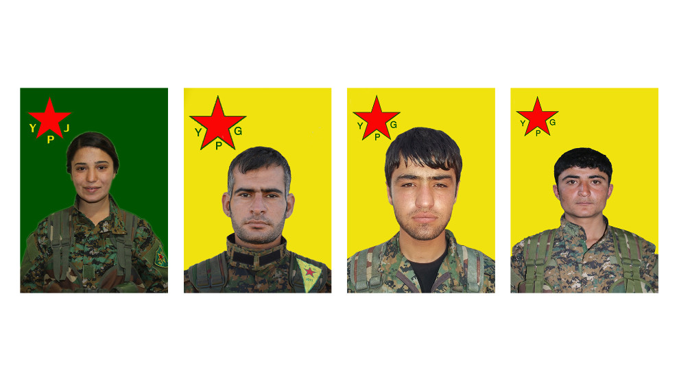 YPG’ê nasnameya 4 şehîdan eşkere kir