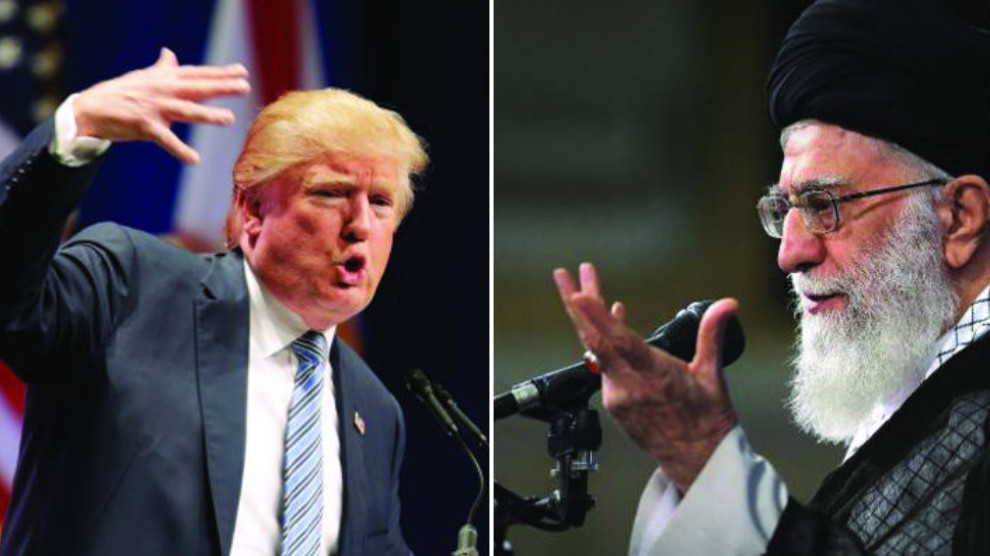 Trump peyama ‘êrîşê’ da Îranê, dem jê re nas kir!
