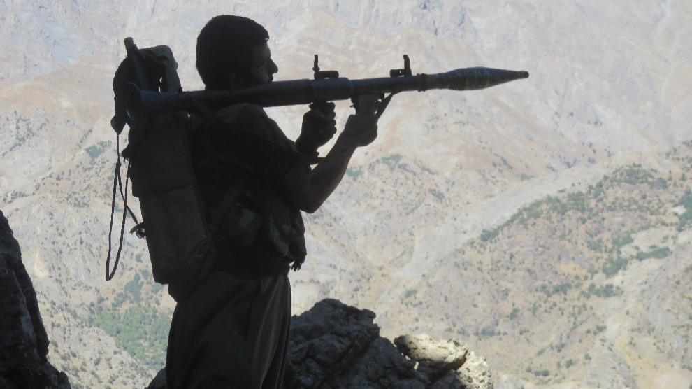 HPG: Gerîla li Şemzînanê ketin çeperên dijmin
