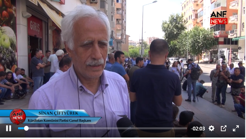 Çîftyurek: Kurd divê li dijî qeyûm bibin yek