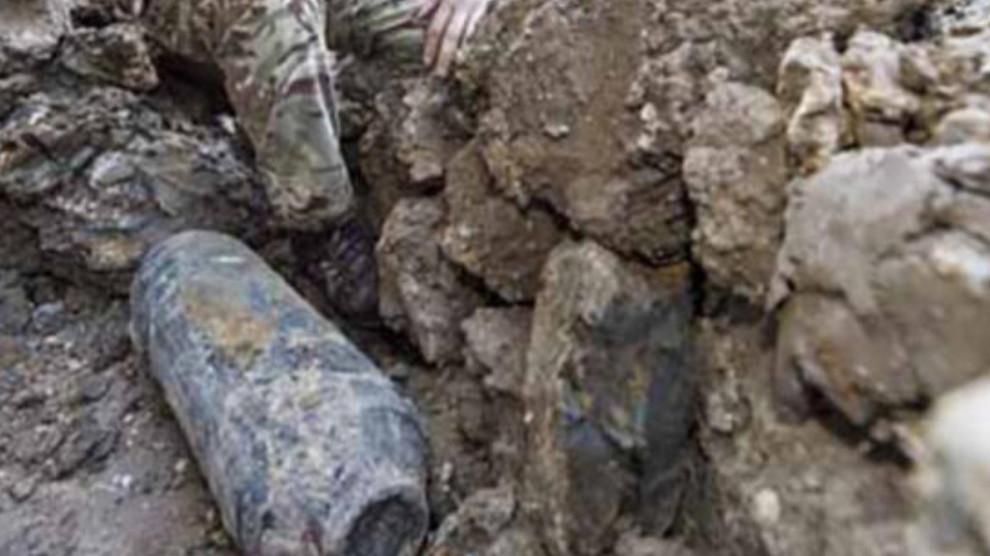 Li Kremlînê bombeyeke ne teqiyayî ya ji dema şer hate dîtin