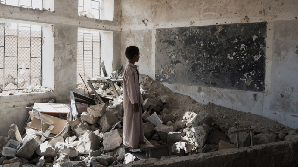 Li Yemenê du milyon zarok nikarin biçin dibistanê