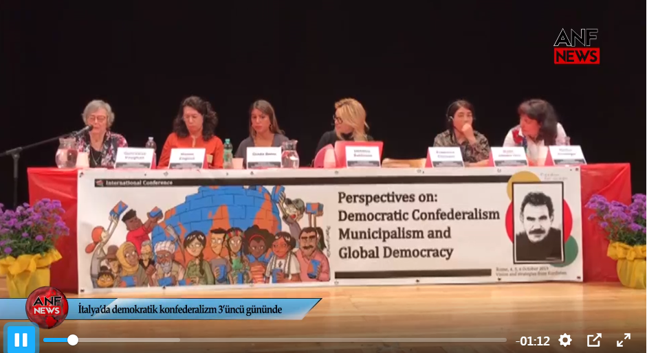 Konferansa konfederalîzma demokratîk di roja 3’emîn de ye