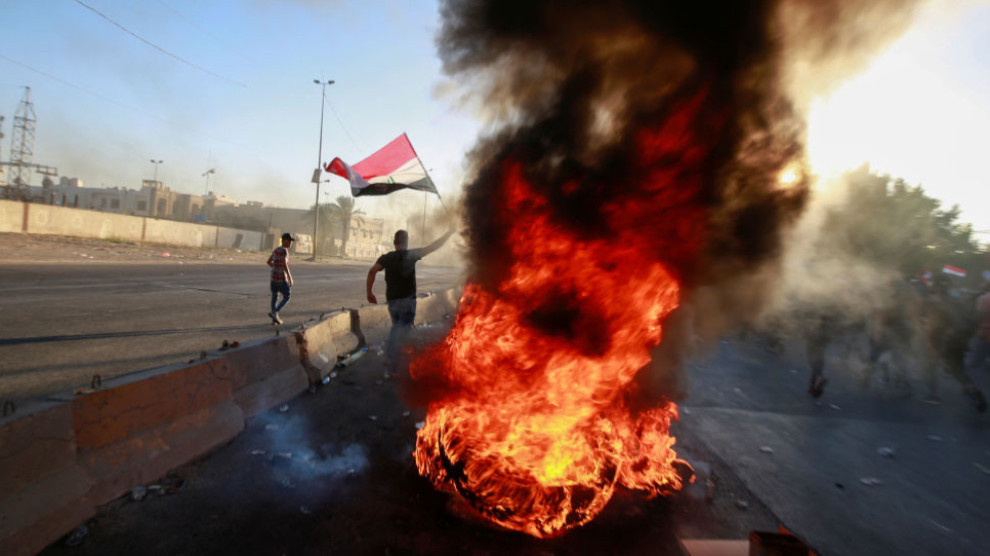 Li başûrê Iraqê agir bi avahiya walîtiyê hate xistin