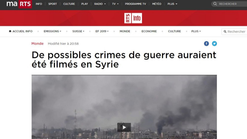 RTS bal kişand ser sûcên şer ên dewleta Tirk