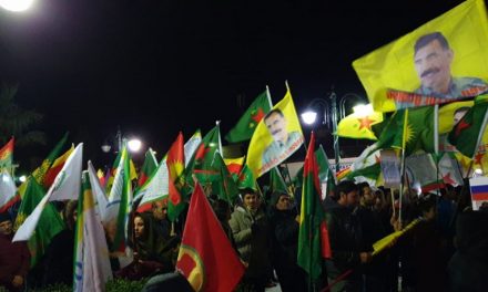 Li Yewnanistanê dagirkeriya Tirk a li Efrînê hate protestokirin