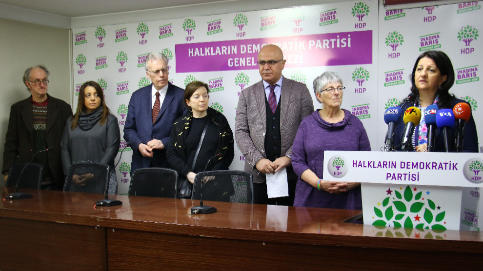 Heyeta navneteweyî û HDPli ser tecrîdê li hev rûniştin