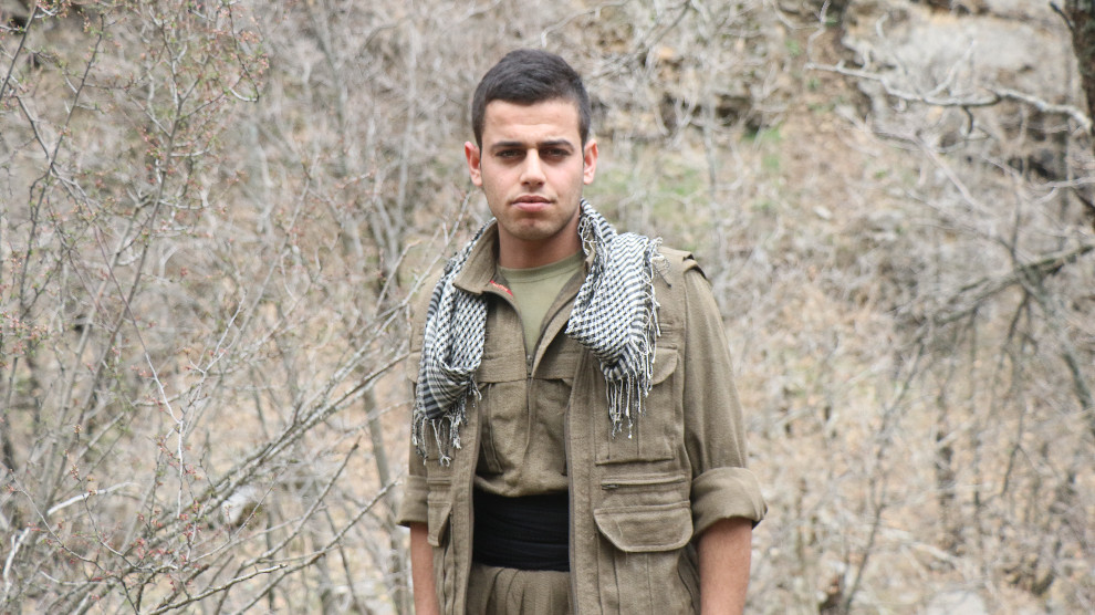 Gerîlayê Ereb Çiyager: Ocalan Rêberê gelên bindest e