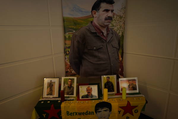 Şervanê YPG’ê Yûsûf Terkîn li Esslîngekê hate bîranîn