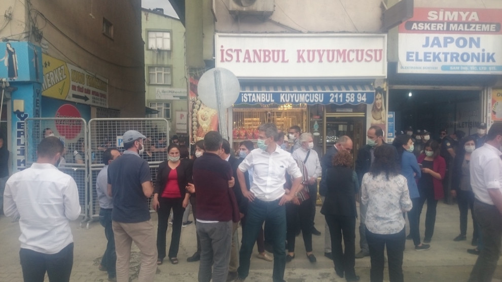 Li Colemêrgê polîs hewl didin li pêşiya meşa HDP’ê bibin asteng