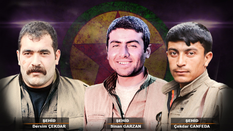 HPG’ê şehîdên Xerzanê bi rêzdarî bi bîr anî