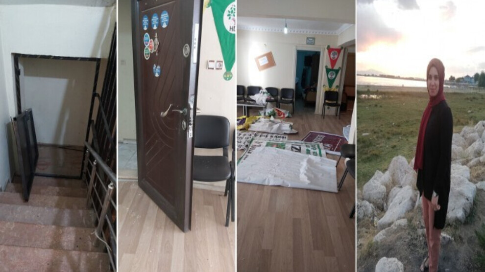 Polîsan avêtin ser rêxistina HDP’ê ya Bazîdê