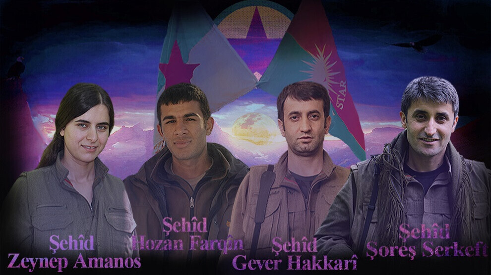HPG’ê şehîdên Cenga Heftanînê bi bîr anî