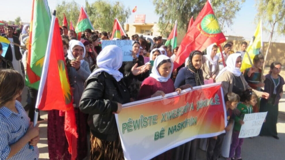 KCÊE ji bo Şengalê bang kir: Em dakevin qadan