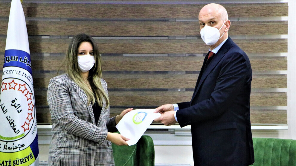 Li gel protokolê jî Elmanyayê malavayiya Rêveberiya Xweser nekir
