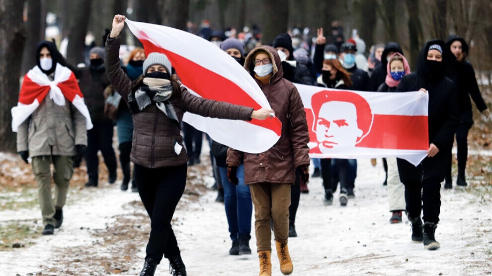 Ji meha Tebaxê ve 30 hezar kes li Belarûsê hatine destgîrkirin