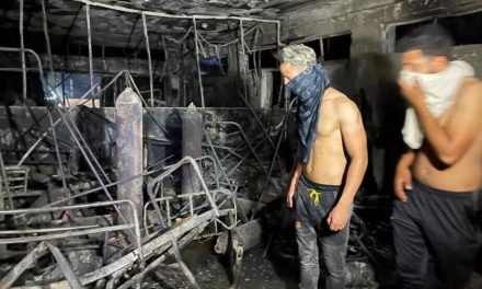Nexweşxaneya Covîdê ya li Iraqê şewitî: Herî kêm 23 kes mirin