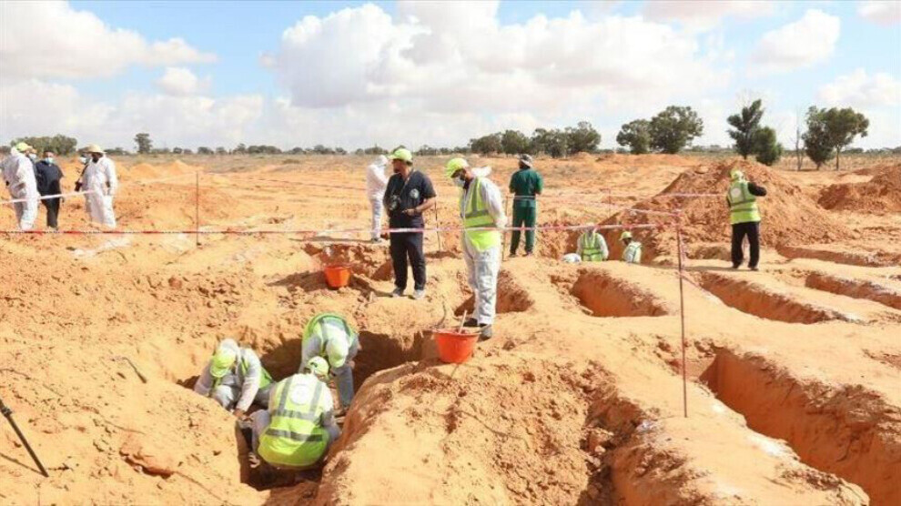 Dewleta Tirk piştî Efrînê li Lîbyayê jî dest bi kolandina goristanan kir