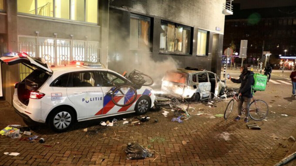 Li Rotterdamê di protestoyên koronayê de 7 kes birîndar bûn
