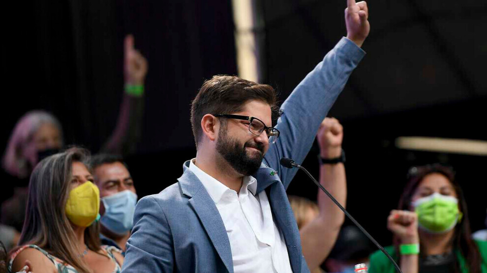 Di hilbijartinên Şîliyê de Gabriel Boric ê çepgir bi ser ket