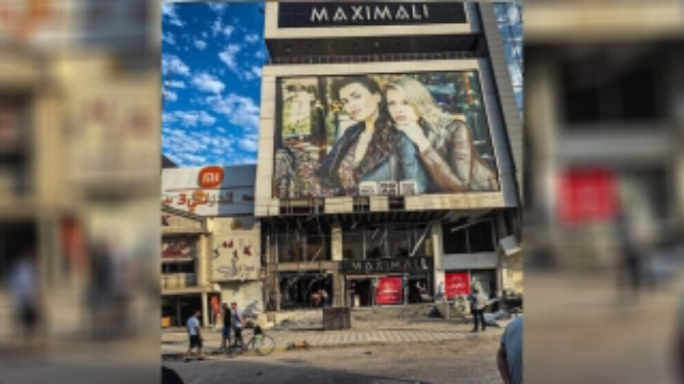 Li Bexdayê li pêşiya mixazeyeke ku berhemên ji Tirkiyeyê difirot teqînek çêbû