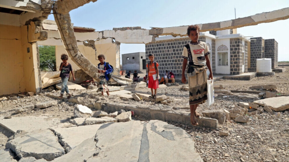 Li Yemenê zêdeyî 11 hezar zarok hatin kuştin an jî birîndar bûn