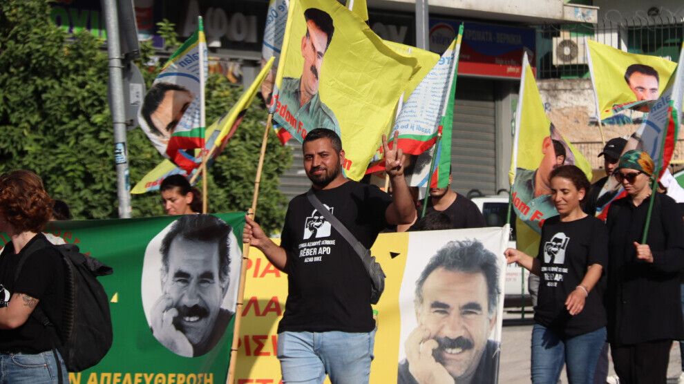 Li Atîna meşa ciwanên Kurd a li dijî komployê bi dawî bû