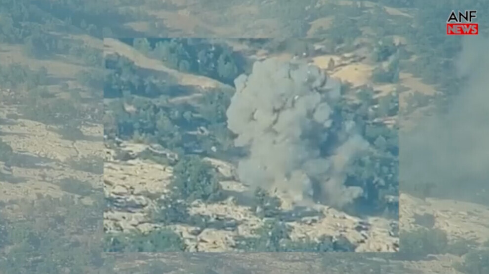 Artêşa Tirk bênavber teqemeniyên qedexekirî bi kar tîne