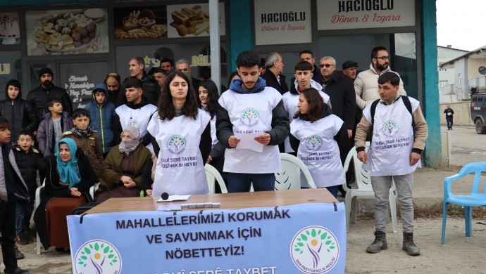 Meclisa Ciwanan a DEM Partiyê ya Wanê li hemberî polîtîkayên şerê teybet daxuyaniyek da