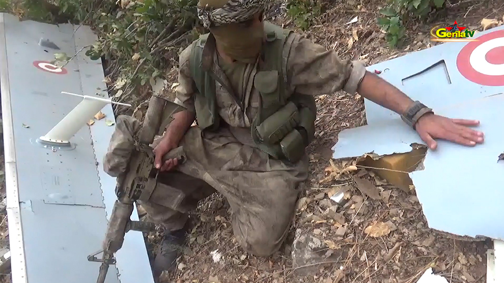 Hêzên Me 15 SIHA’yên Dewleta Tirk Anî Xwarê!
