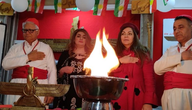 Li bajarê Silêmanî Zerdeştiyan cejna xwe Eşû pîroz kirin