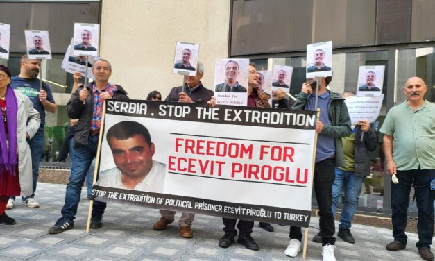 Li Brukselê çalakiya ‘Ji Ecevît Pîroglû re azadî’ hate pêkanîn