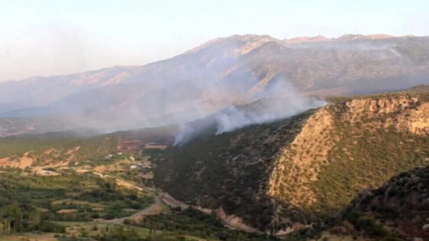 Balafirên şer yên dewleta Tirk a dagirker Dêrelokê bombarduman kirin