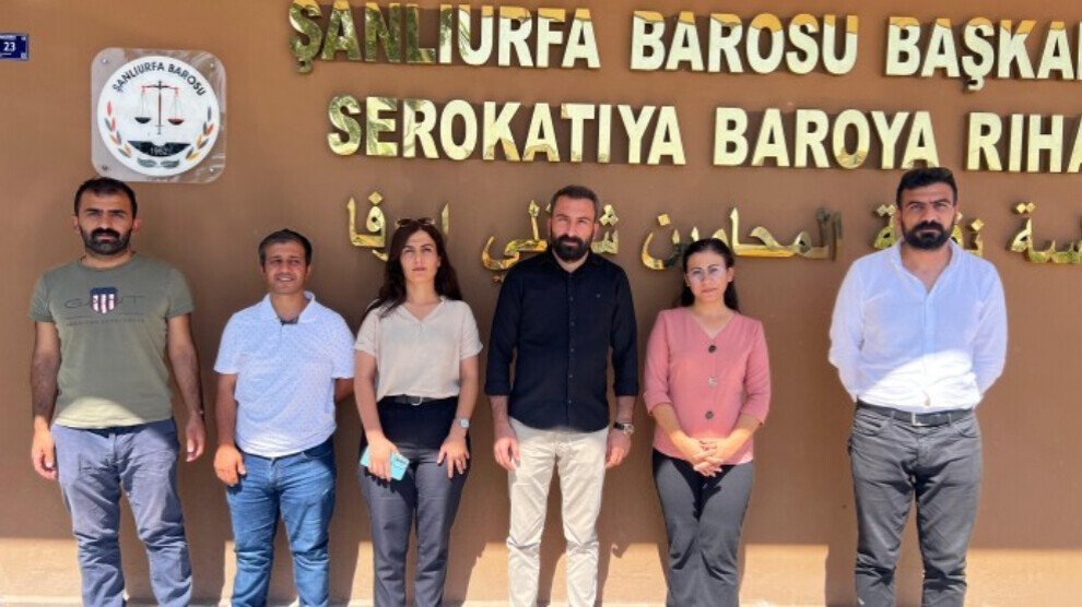 Endamên şaxa OHD’a Rihayê ji bo ku biçin Îmraliyê serî li Baroya bajêr dan.