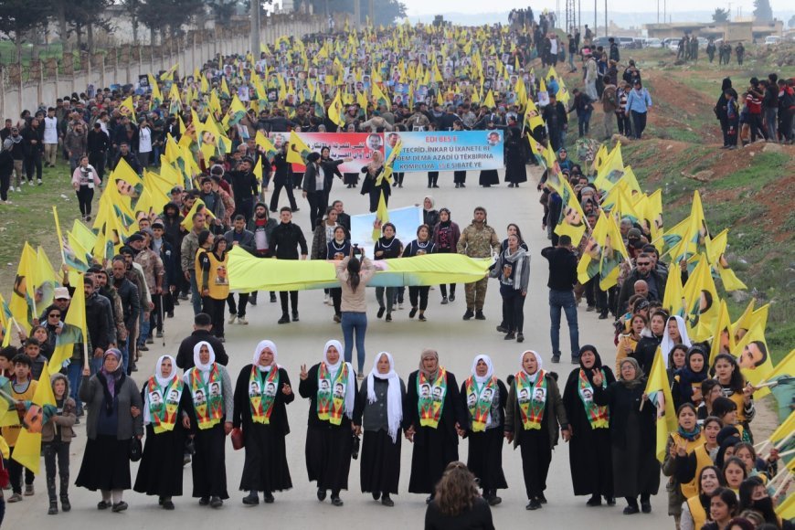 Xelkê Qamişlo xwe ji bo meşa mezin a li dijî tecrîdê amade dike